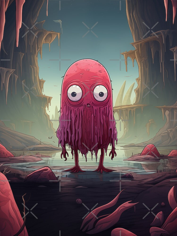 Funny Red Monster by TheeTeeMan