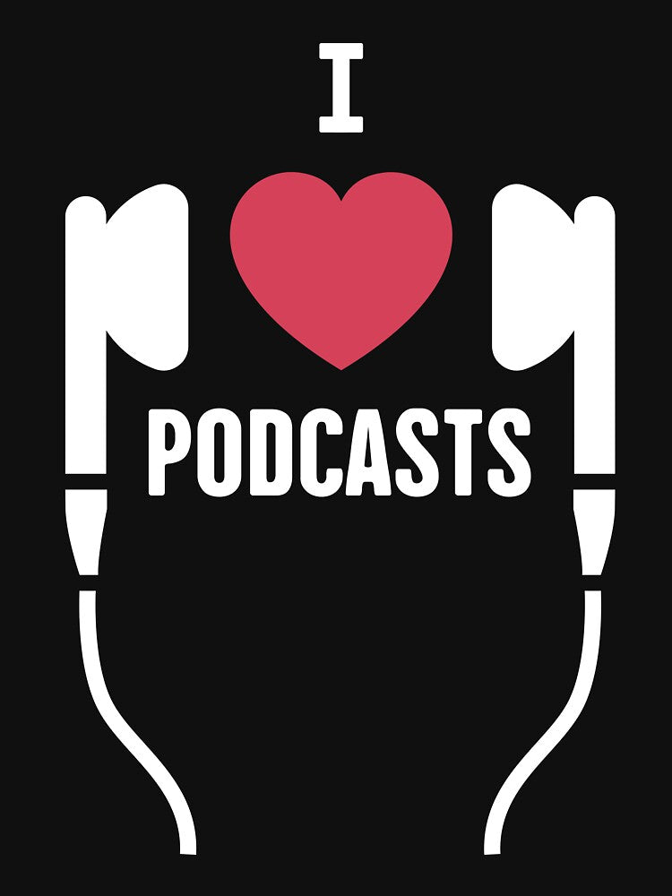 I Love Podcasts | Podcast Design by Jam Jar