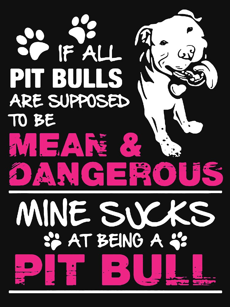 Exclusive Pit bull by tshirtforyou