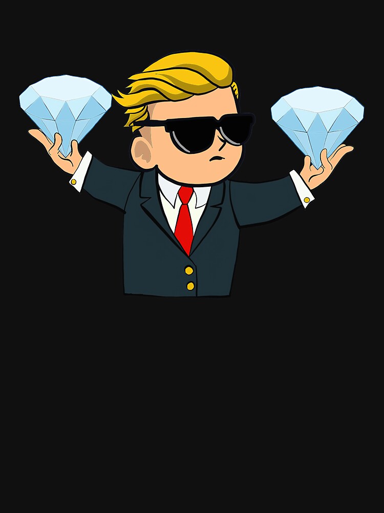 Wallstreetbets  Diamond Hands Lightweight by voluminousthink