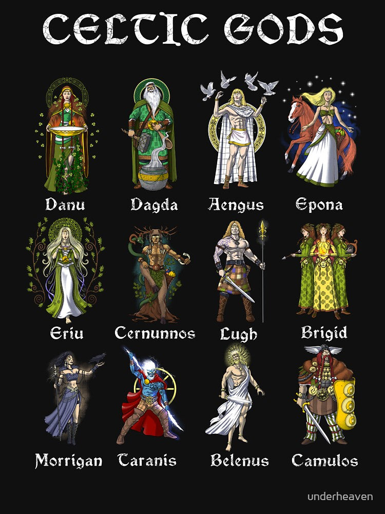 Celtic Mythology Gods by underheaven