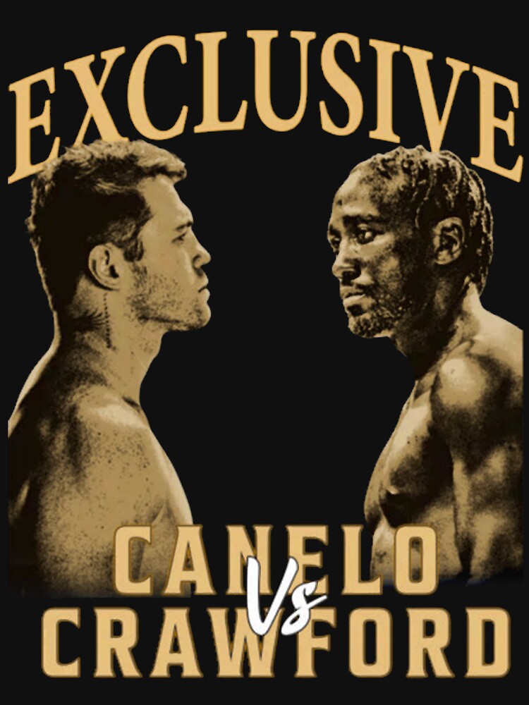 Exclusive Canelo vs Crawford T-Shirt by BraedenLark