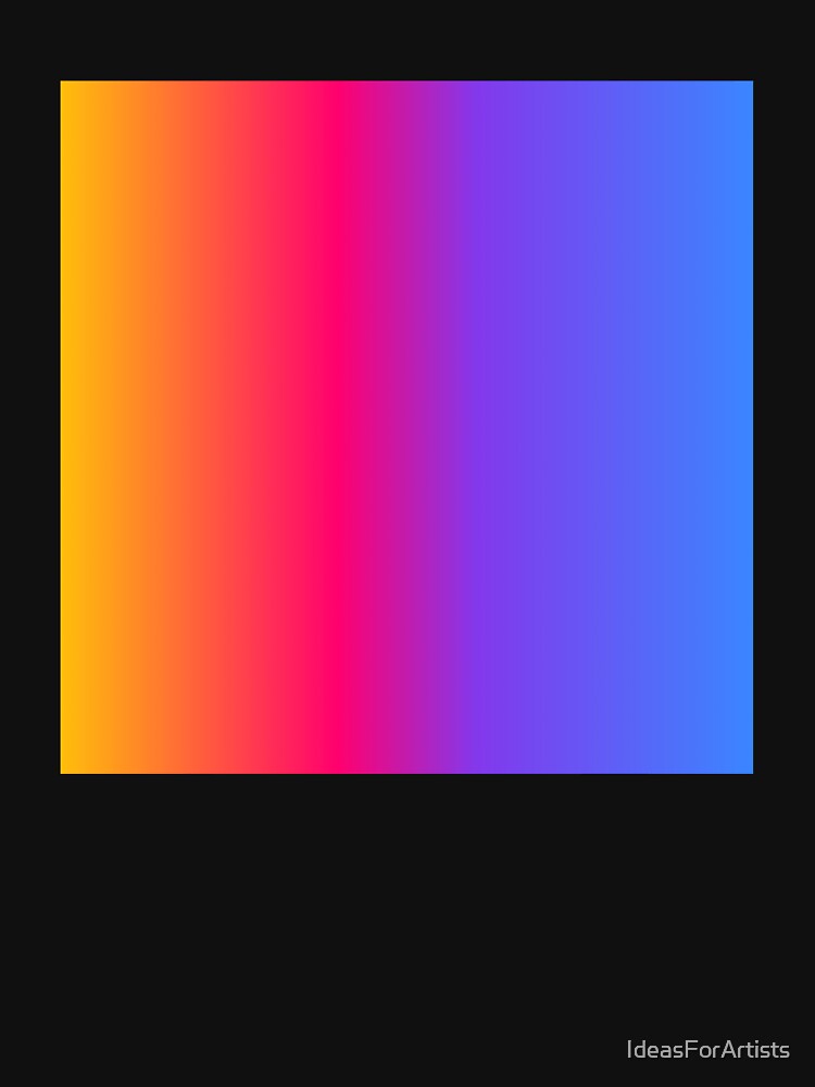 Gradient - Bright Colors - Blue Pink Yellow and Purple by Inspirationmotivation