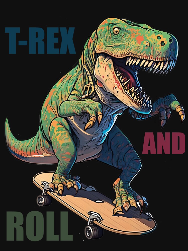 T-rex and roll by flowinglobe
