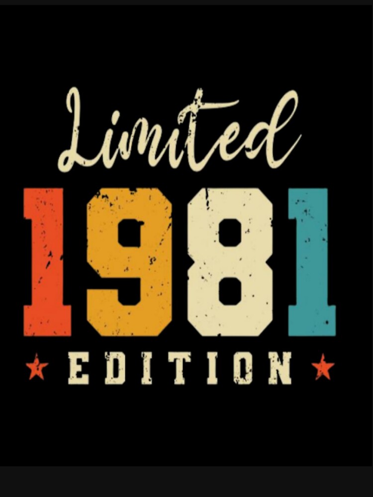 LIMITED 1981 EDITION by AADesigns7