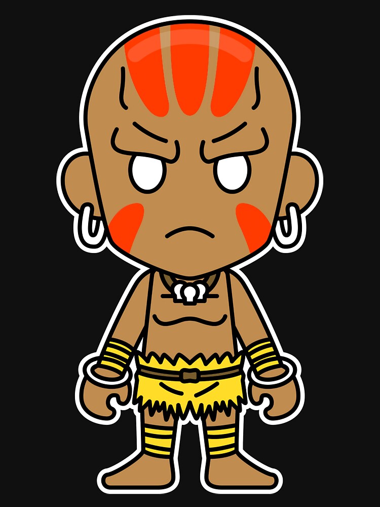 Chibi Dhalsim by JillSchelloy