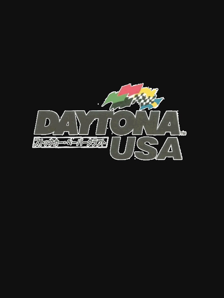 Daytona USA Retro Logo Sega by SkyleighCoelh