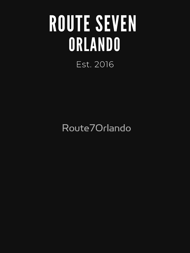 White Route 7 Orlando Bold by Route7Orlando