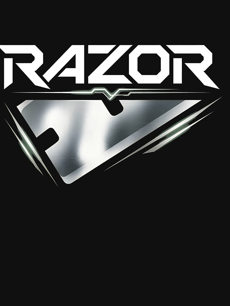 Sharp Blade Edge Bold Logo Graphic by HumorInHues
