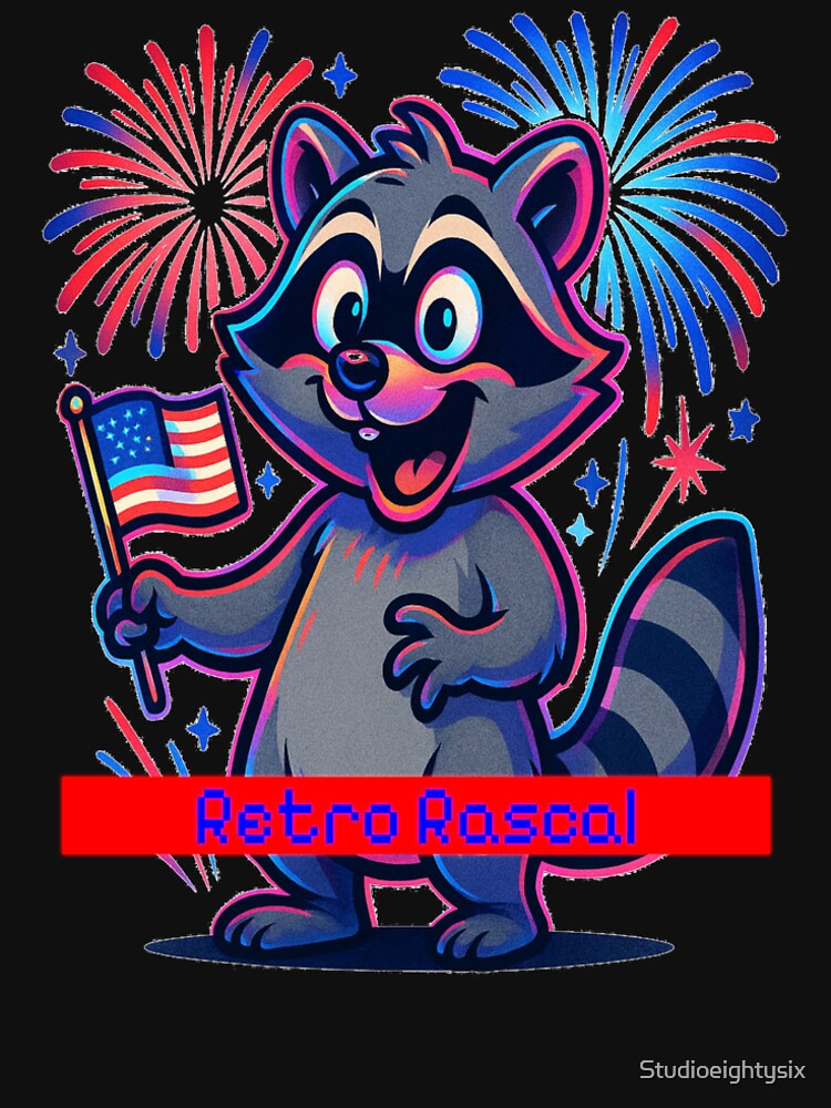 Retro Rascal Fireworks and Freedom by Studioeightysix