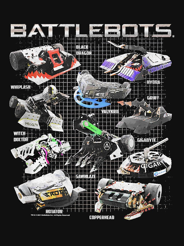 Battle'Bots Group Robot Schematics by DanielNaderer