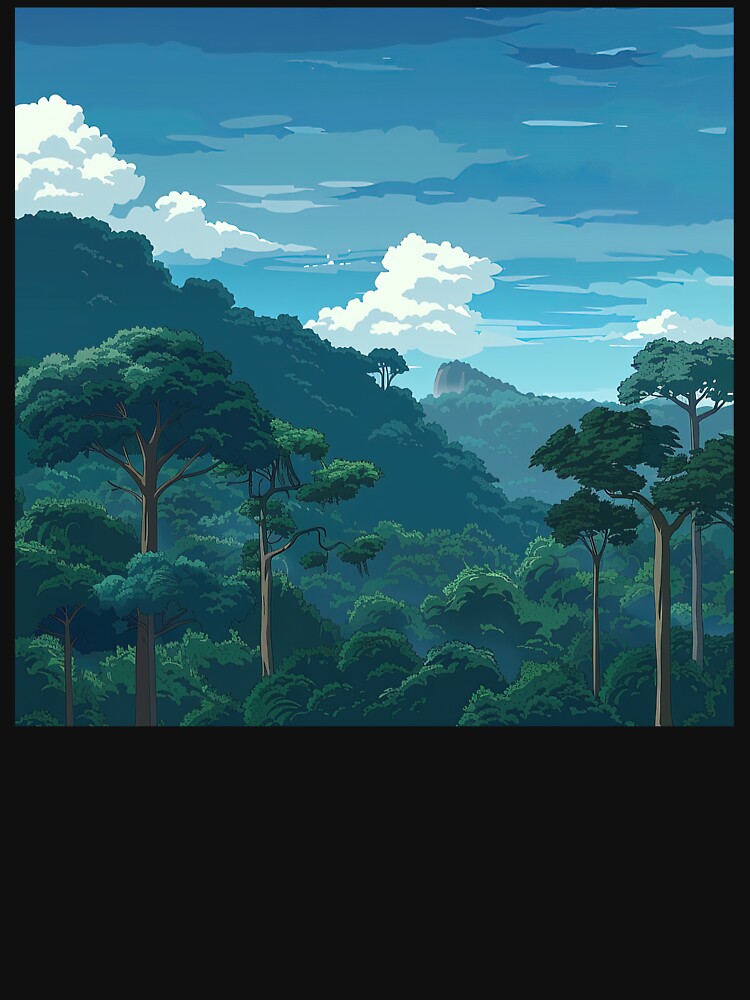 Amazon Rainforest | Anime style by ComicsFactory