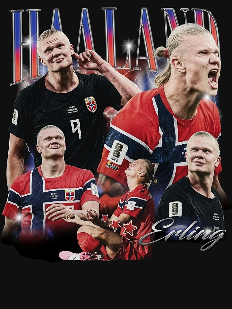 Erling Haaland Norway Football, Haaland Norway by AchieZoe