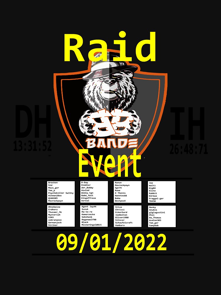 BBB Raid Event 2022 by ShawnaRoderick