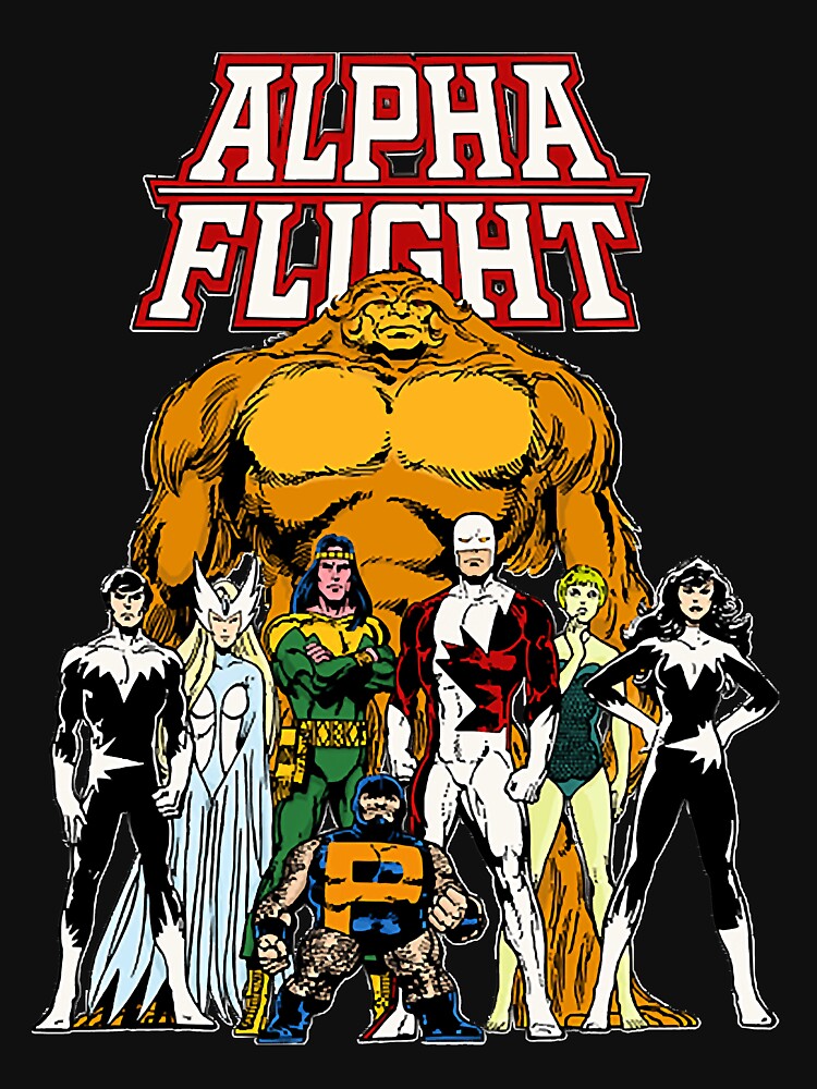 Alpha Flight team Classic T-Shirt by DebraCos