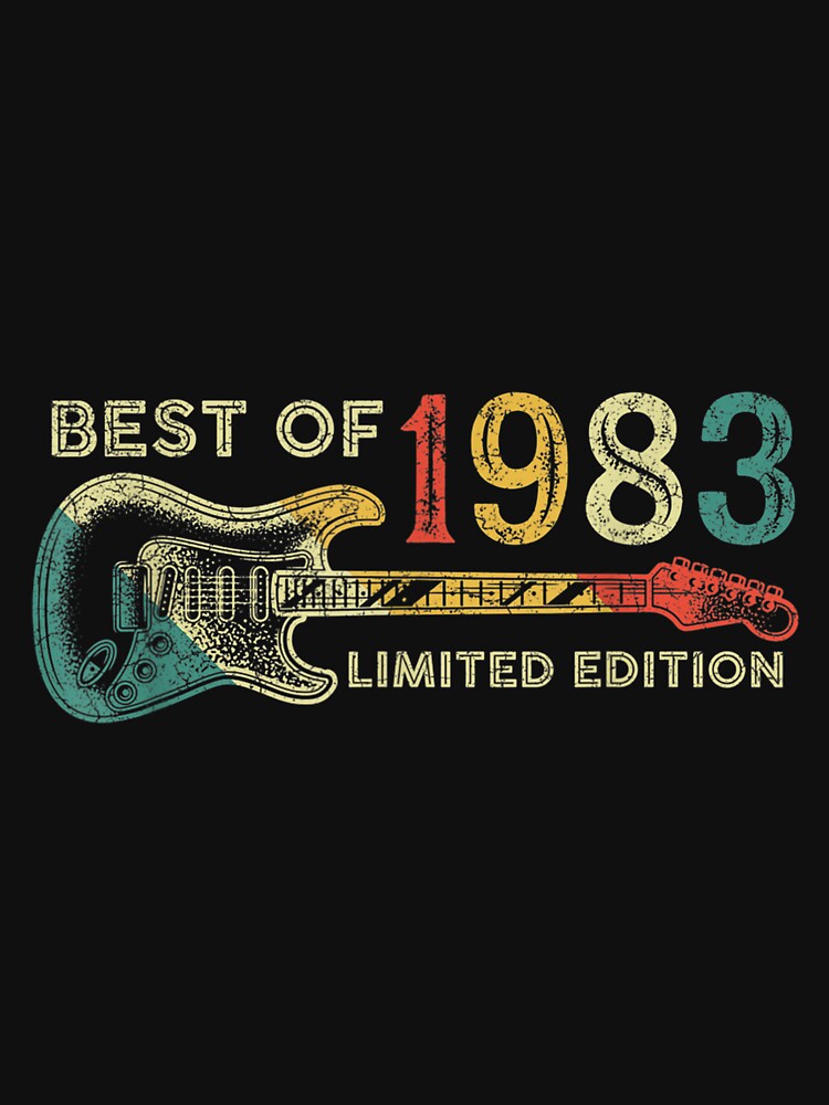 Best Of 1983 Limited Edition Guitar Player 39th Birthday by laurenm233