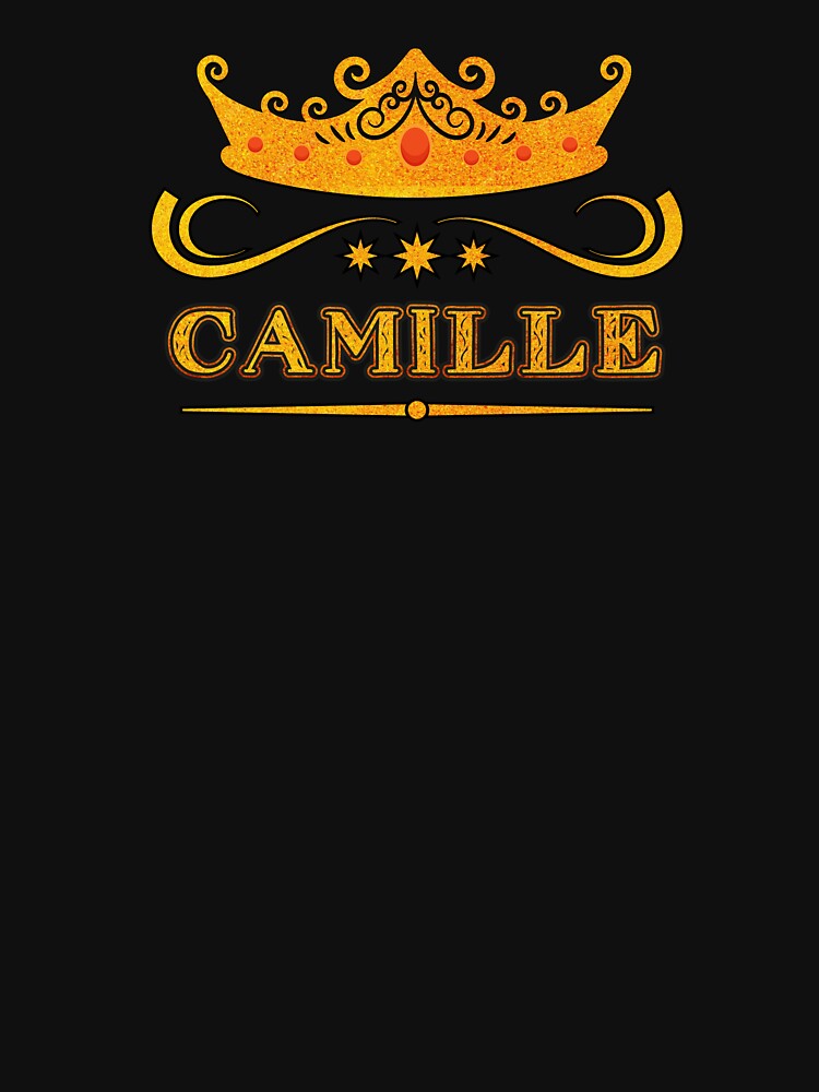 Camille Personalized Name With Crown - Cool & Custom Gift for Girls, Teens by Oussinc