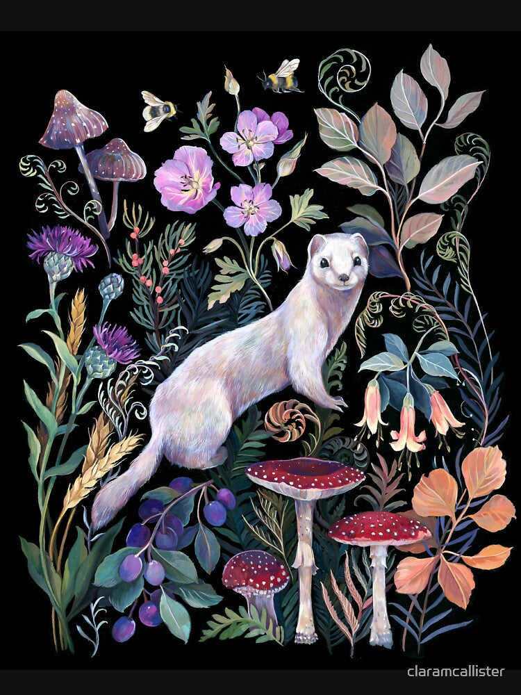 White Ermine by claramcallister