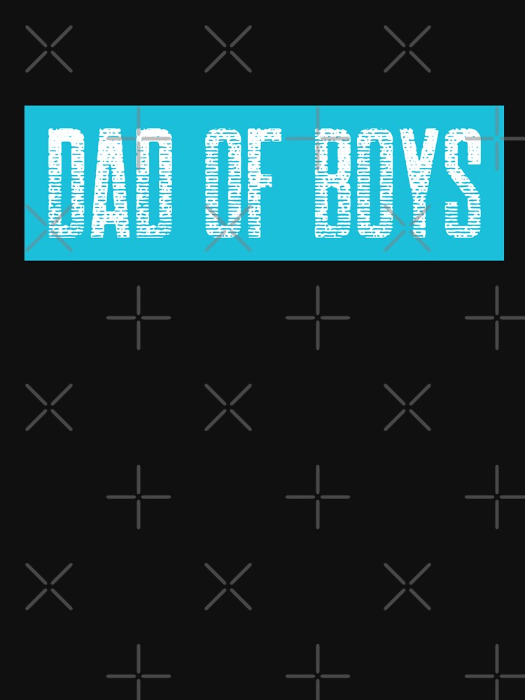 Funny gift for father´s day "Dad of Boys" Vintage design by TamGustam