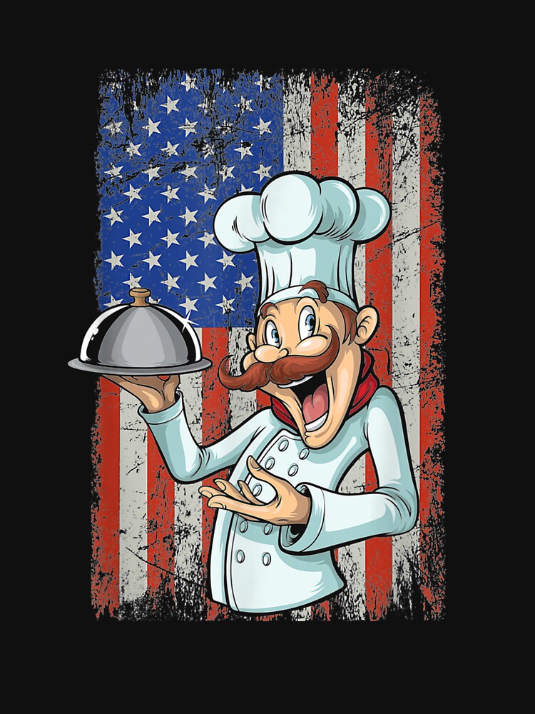 Cook American Flag Patriotic by dannareyansh