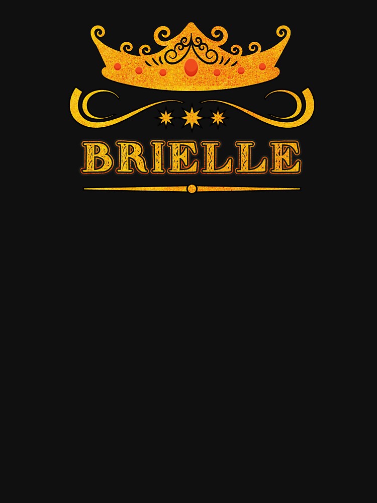 Brielle Personalized Name With Crown - Cool & Custom Gift for Girls, Teens by Oussinc