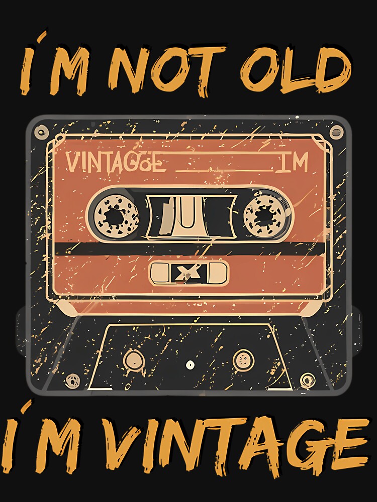 Cassette Tape Not Old But Vintage by MARLONACEVED1
