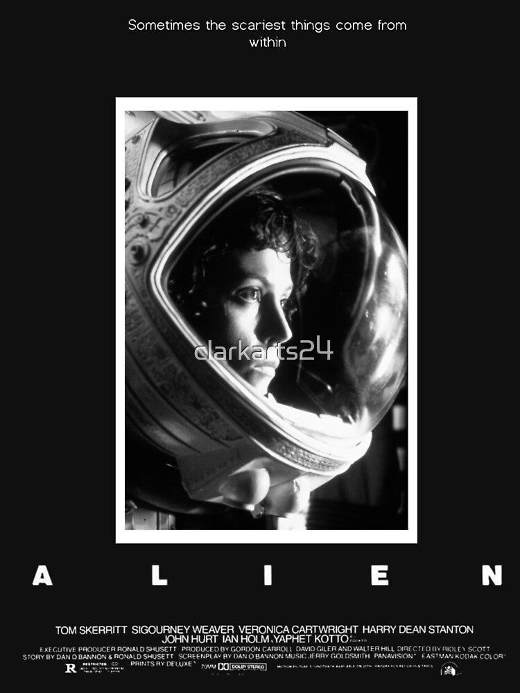 Alien Poster by clarkarts24