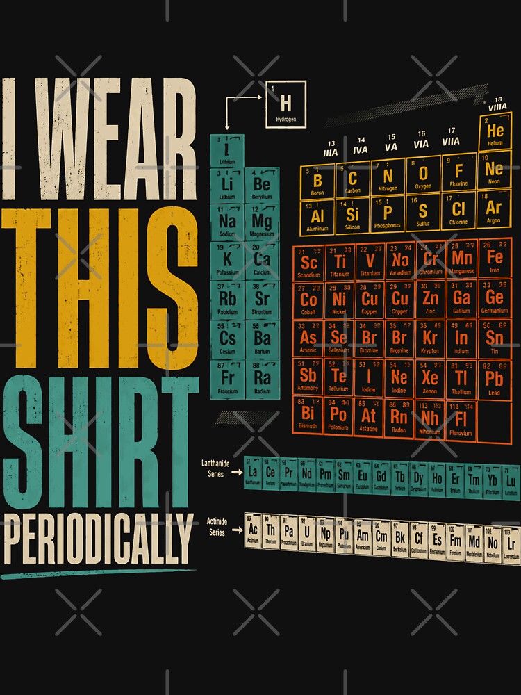 I Wear This Periodically Chemistry Scientist Periodic Table Pun by JonesFlora2025