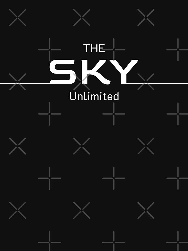 The Sky Unlimited, Typography, Text, Minimal by WorlDigitalArts