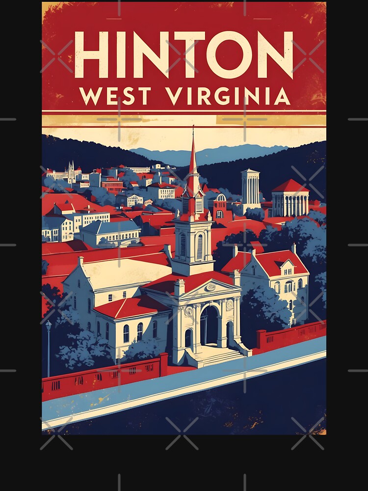 Hinton West Virginia 1950s USA Vintage Travel Tourism by TravelersGems