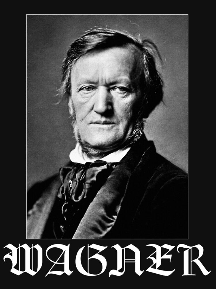 Richard Wagner Black Metal Style Logo Essential by StephenYezback0