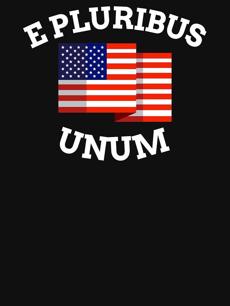 American Patriot E Pluribus Unum American Flag print by jakehughes2015