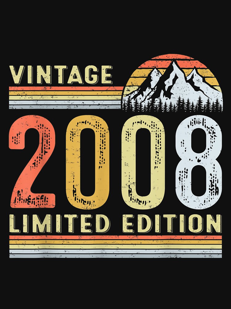 14 Year Old Gifts Vintage 2008 Limited Edition 14th Birthday by aprilsav