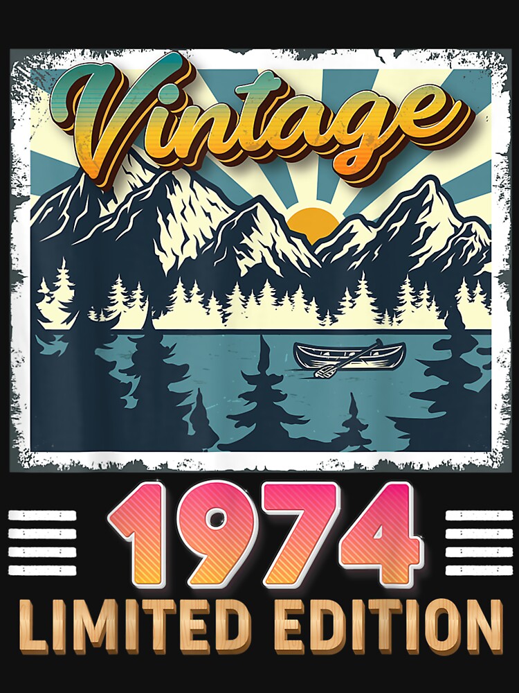 Vintage 1974 Limited Edition 48th Birthday 48 Years Old Vint by laurenm233