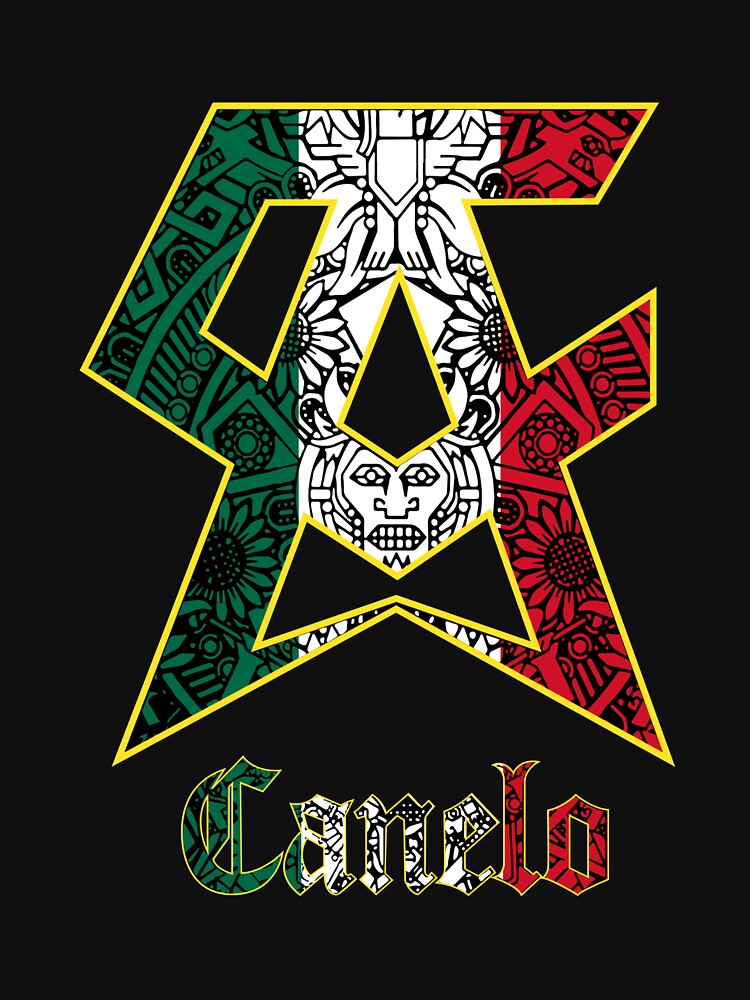 Canelo Boxing Mexican Style Mexico Saul Alvarez Logo Symbol unisex shirt by Lukifo-Mission
