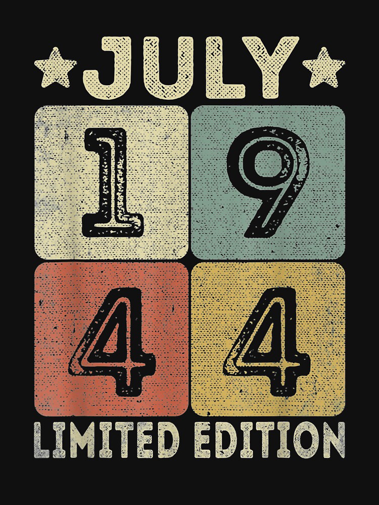 July 1944 Limited Edition Outfit Retro 77th Bday Gift by jerrie9