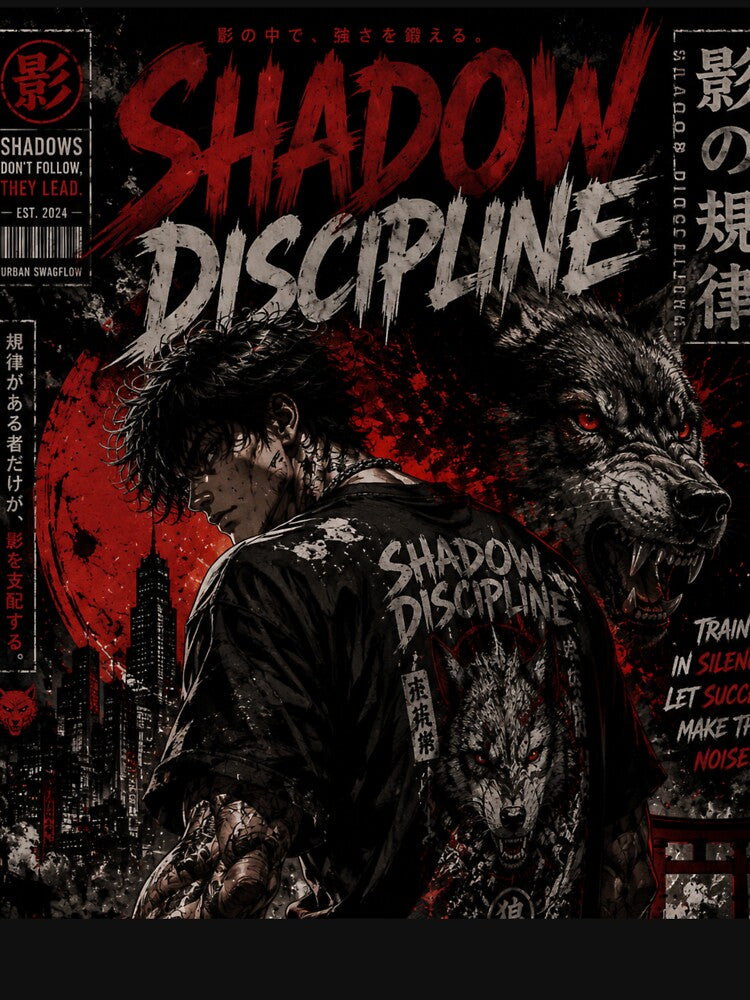 Shadow Discipline – Urban Streetwear Graphic by UrbanSwagFlow