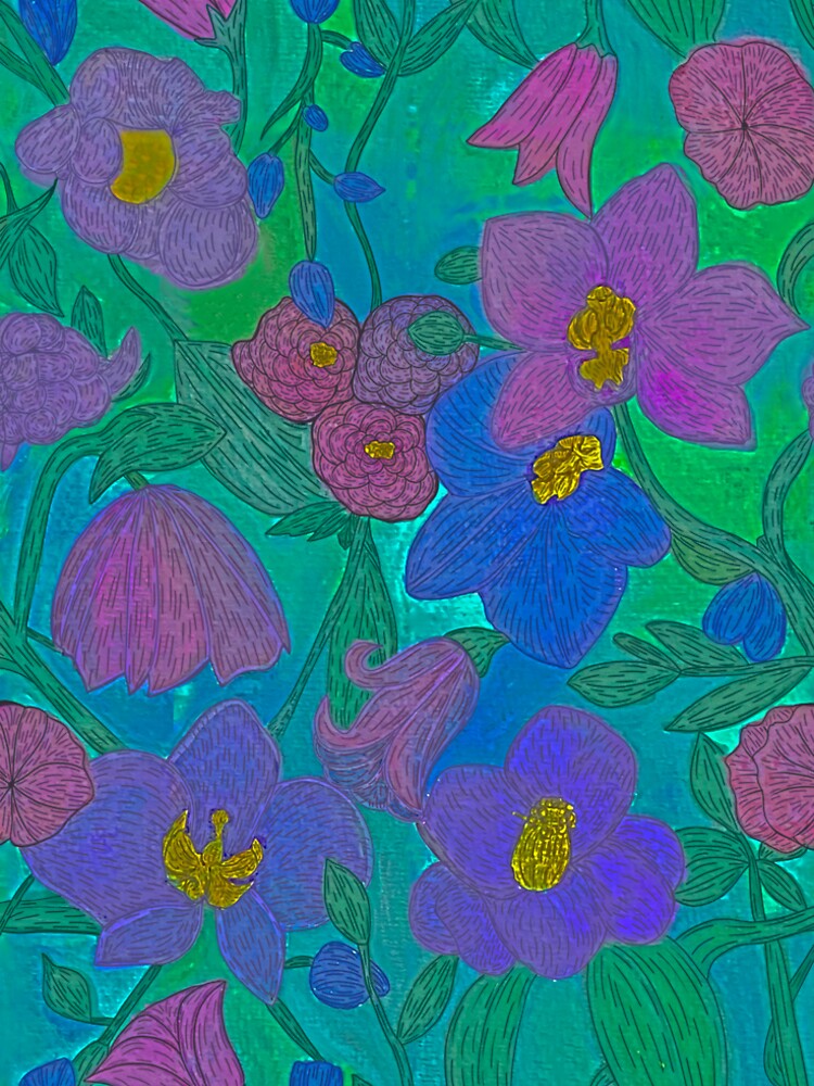 Watercolor Garden by janaeedwardsstudio