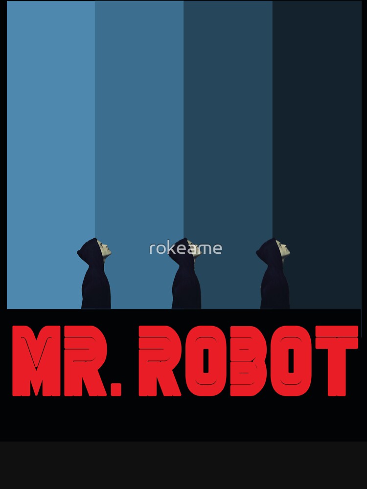 Mr Robot blue by rokeame