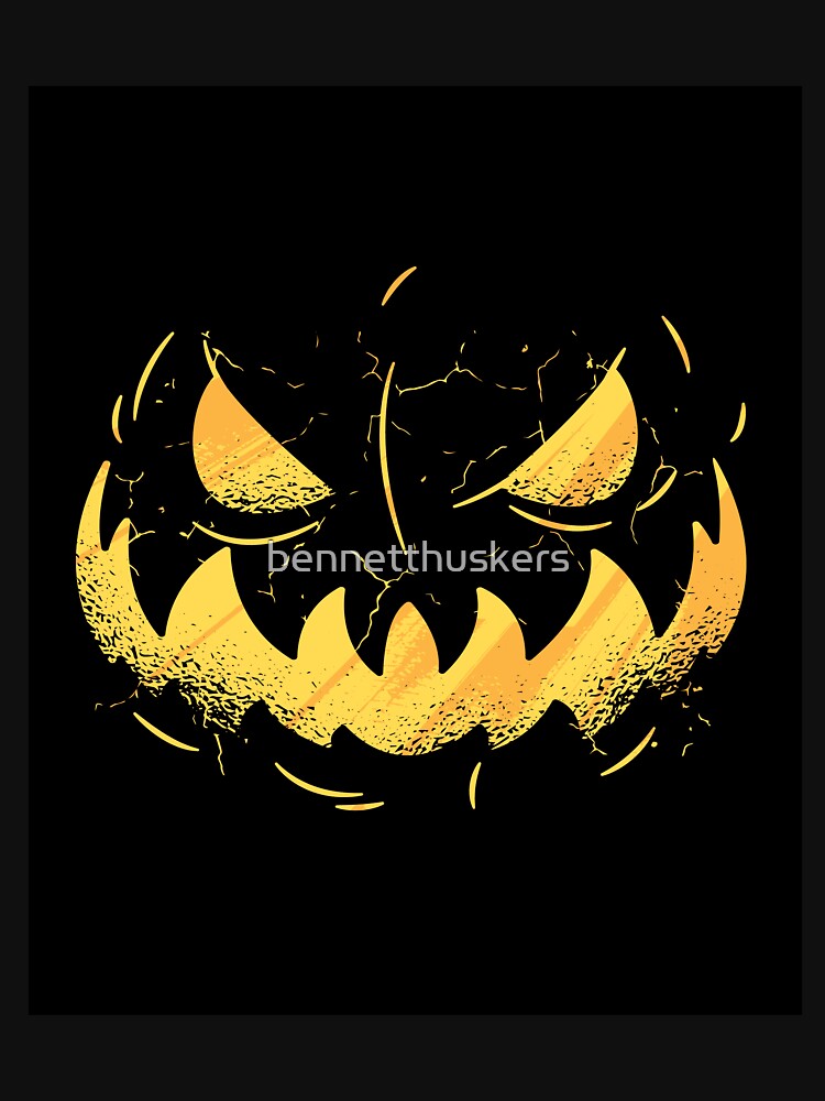Scary Jack O Lantern by bennetthuskers