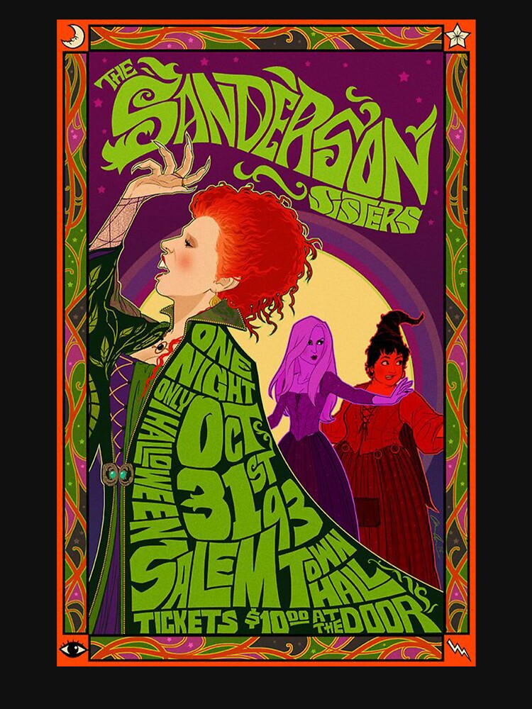The Sanderson Sisters Design Art by CandaceUS