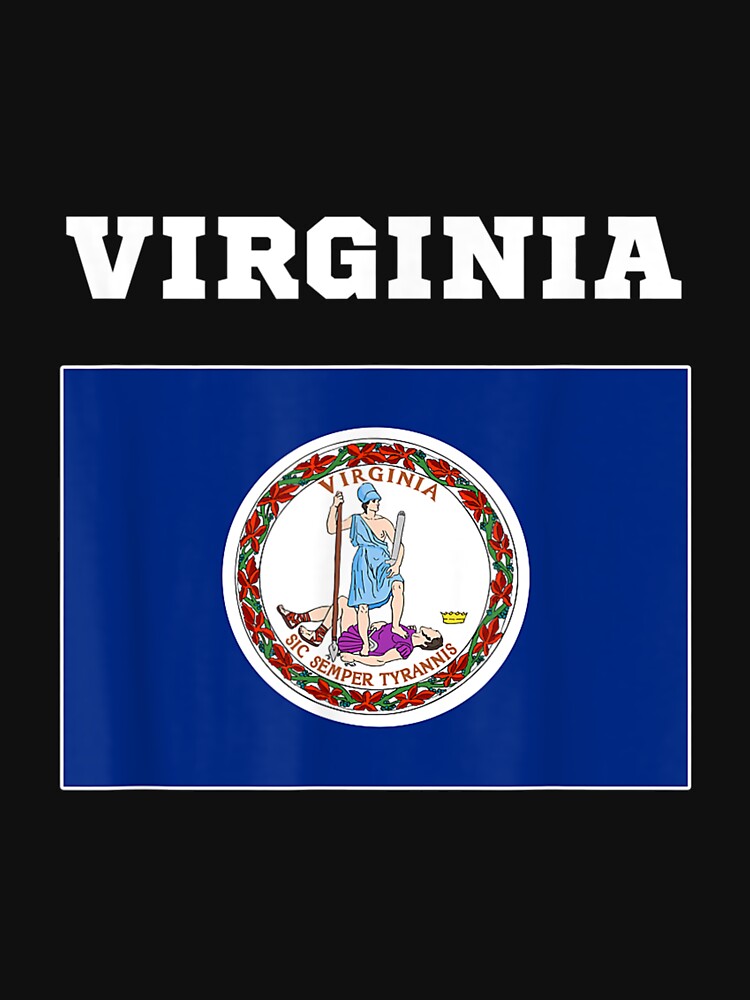 Virginia Flag Souvenir Gift by suzanso