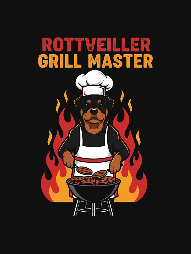 Rottweiler Grill Master by Merchifyme2000
