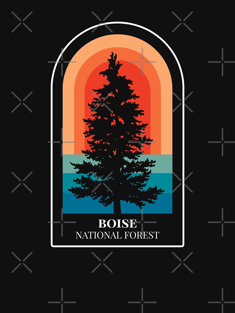 Boise National Forest Nature Hiking Outdoors by toutwearapparel