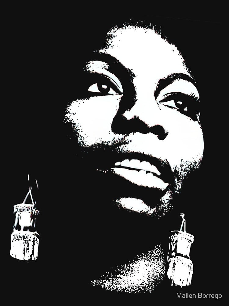 Nina Simone by Mailen Borrego