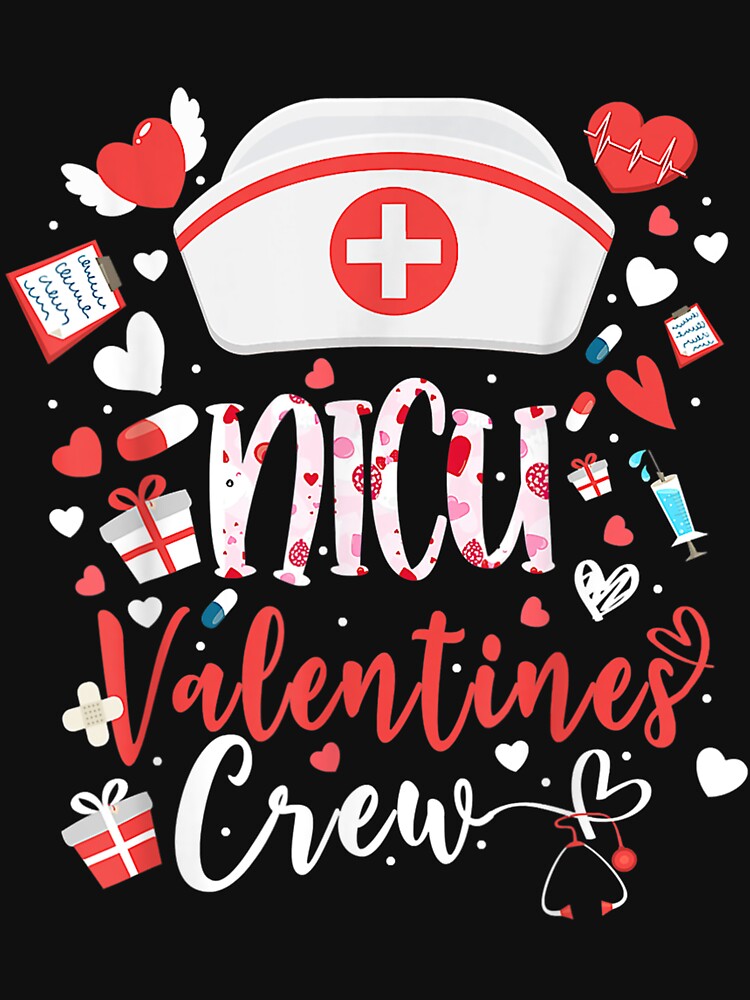 Nicu Valentines Nurse Crew Family Group Nursing Lovers Pjs by wendyy88
