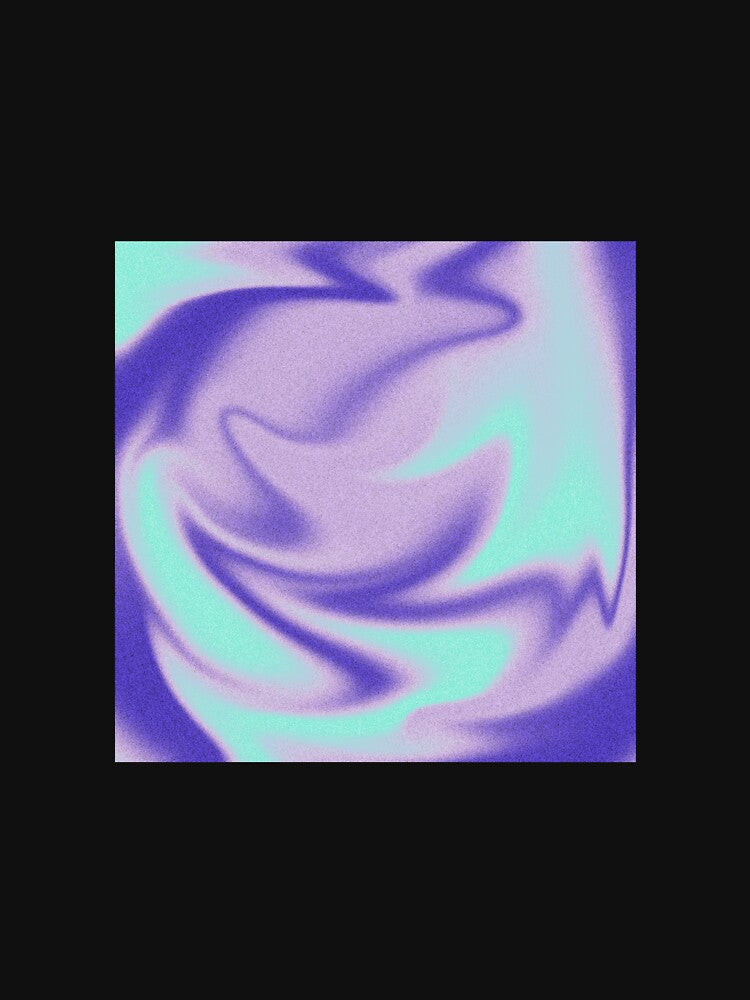Purple and white green liquid gradient by Pattrenonly
