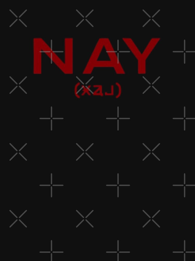 Nay Sign Shirt | Inspired by My Chemical Romance’s Keposhka Concert Signs T-Shirt by Deddirae