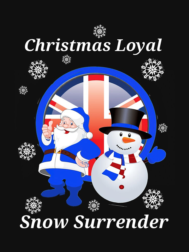 Christmas Loyal Snow Surrender Lightweight by voluminousthink