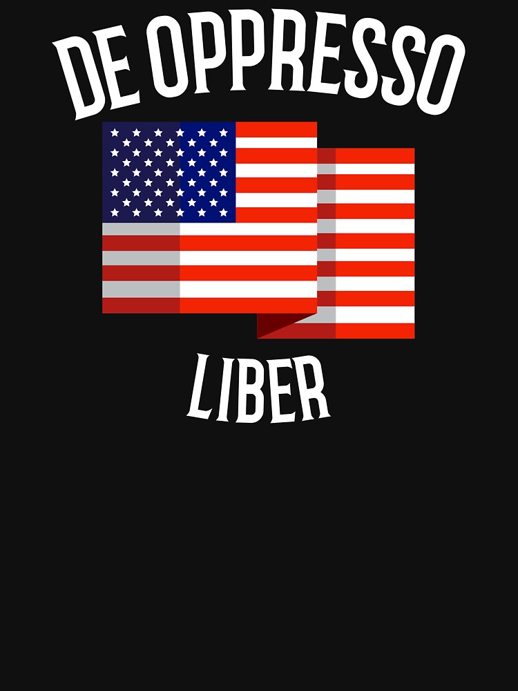 American Patriot De Oppresso Liber American Flag design by jakehughes2015